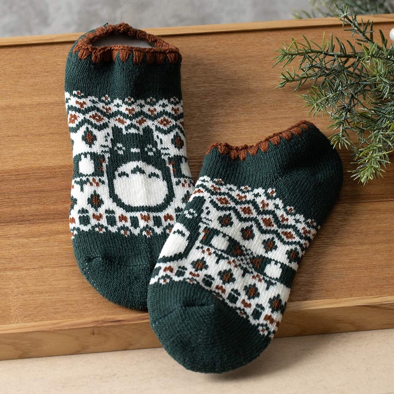 [Studio Ghibli] My Neighbor Totoro Socks Green 23-25cm