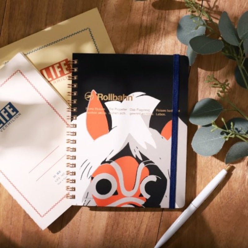 [Studio Ghibli] Princess Mononoke Rollbahn Memo L with Pocket