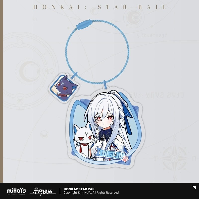 [Honkai Star Rail] Acrylic Pendant of the Tiny Cat Series – Jingliu