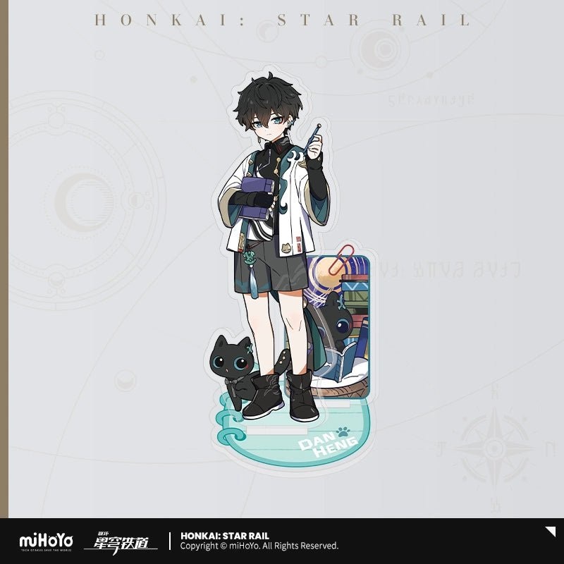 [Honkai Star Rail] Acrylic Stand of Tiny Cat Series – Dan Heng