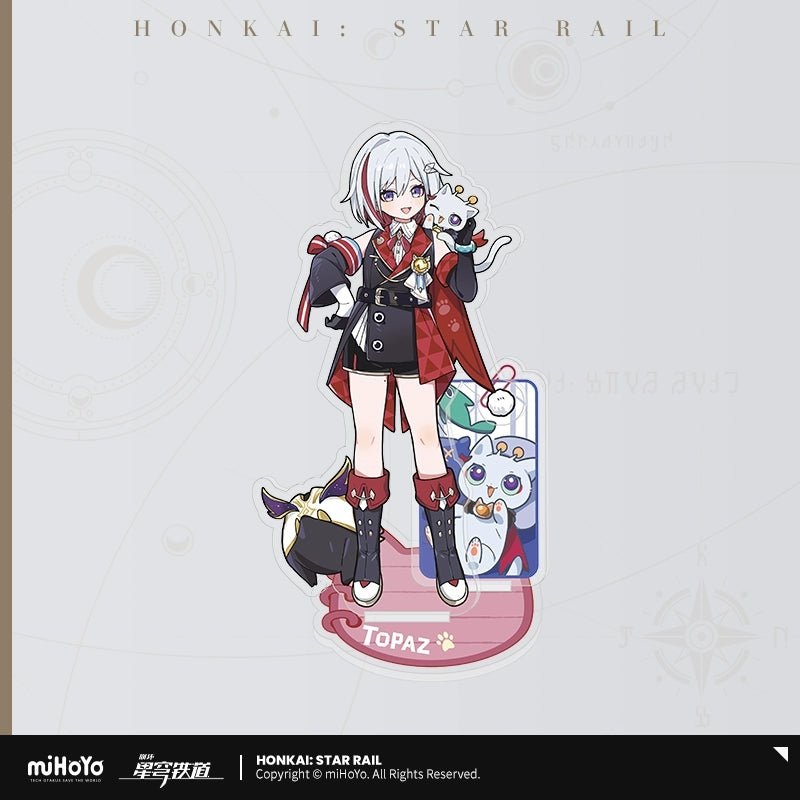 [Honkai Star Rail] Acrylic Stand of Tiny Cat Series – Topaz