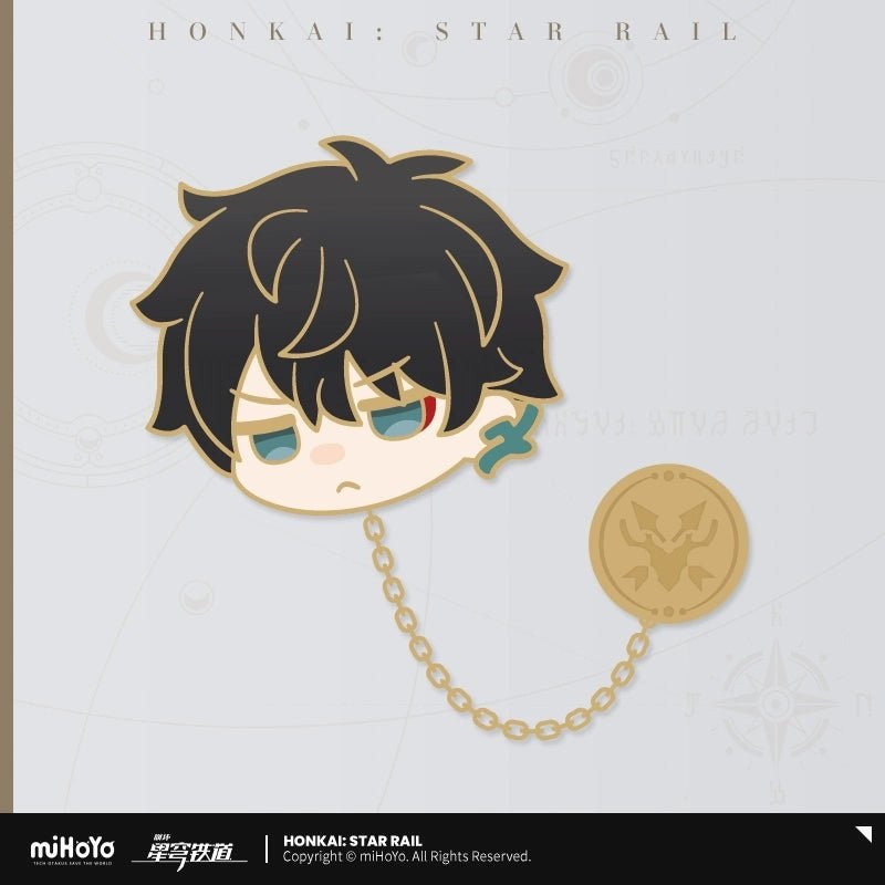 [Honkai Star Rail] Pam Exhibition Series Metal Badge – Dan Heng