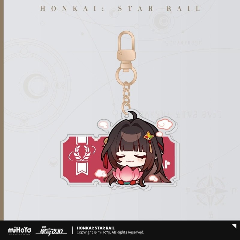 [Honkai Star Rail] Pom-Pom Pavilion Series Acrylic Keychain Chibi – Lingsha