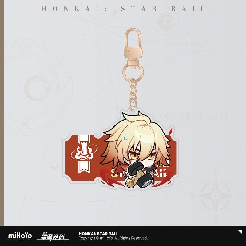 [Honkai Star Rail] Pom-Pom Pavilion Series Acrylic Keychain Chibi – Mydei