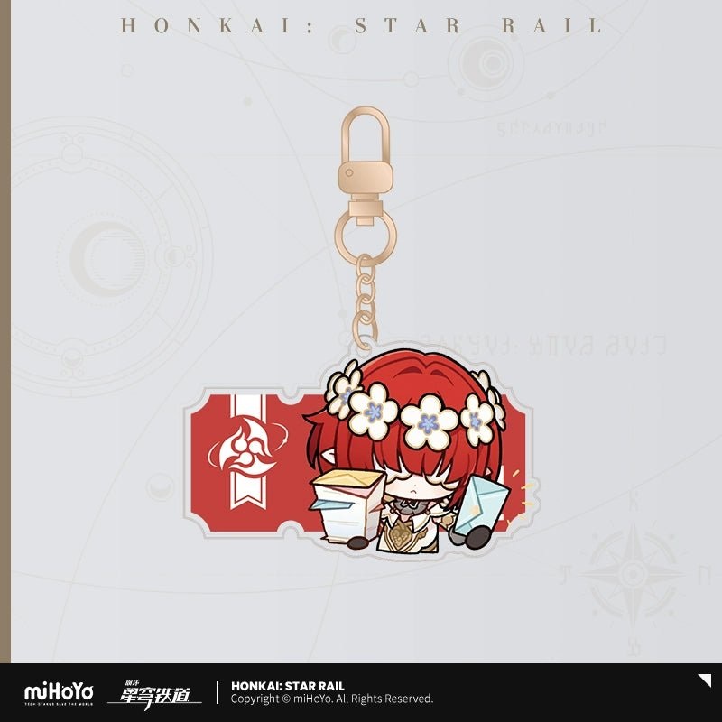 [Honkai Star Rail] Pom-Pom Pavilion Series Acrylic Keychain Chibi – Tribbie