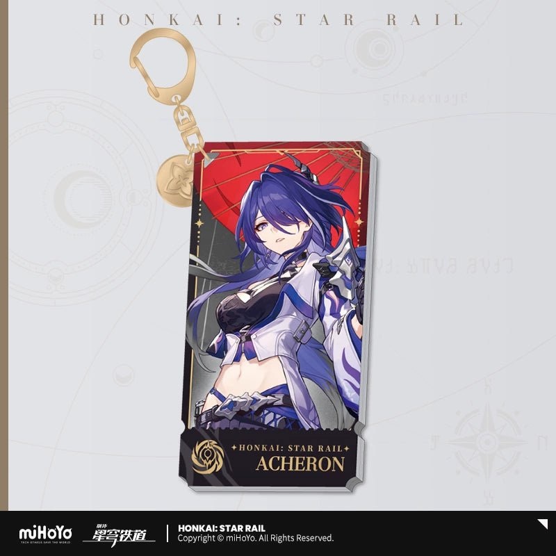 [Honkai Star Rail] Standing Design Series Acrylic Keychain – Acheron