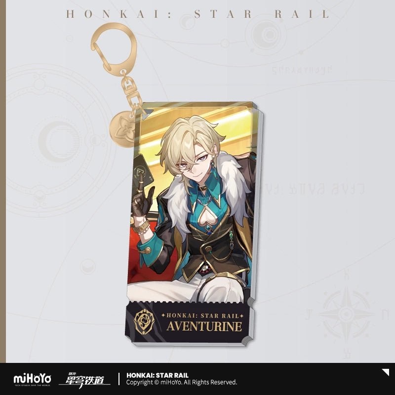 [Honkai Star Rail] Standing Design Series Acrylic Keychain – Aventurine