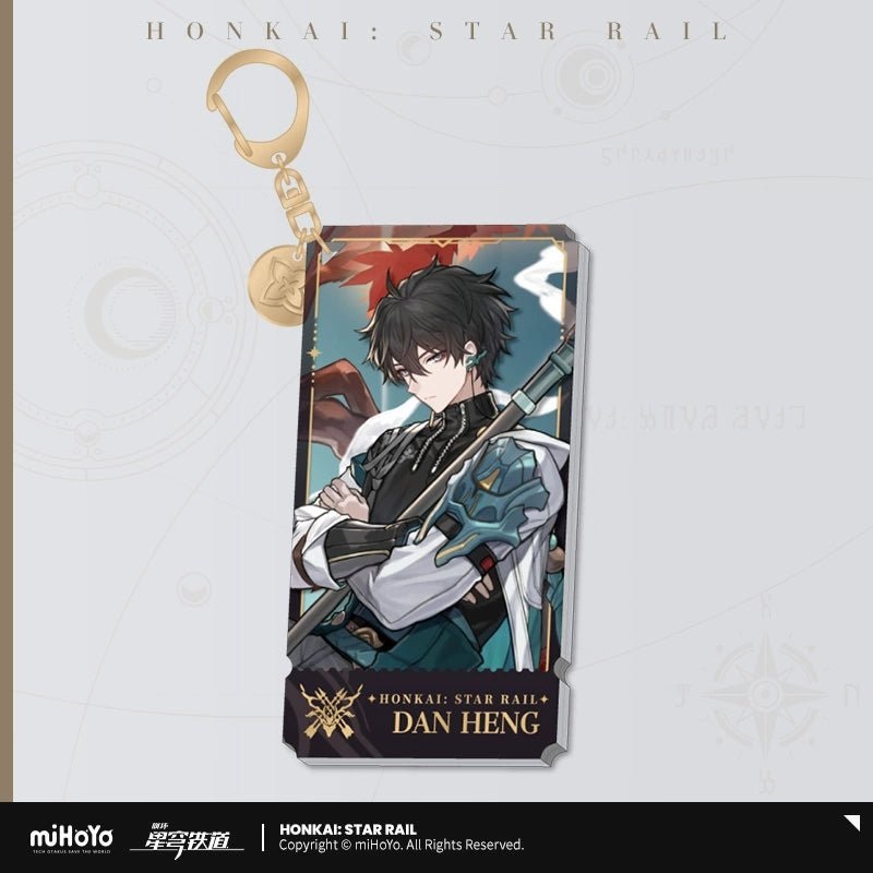 [Honkai Star Rail] Standing Design Series Acrylic Keychain – Dan Heng