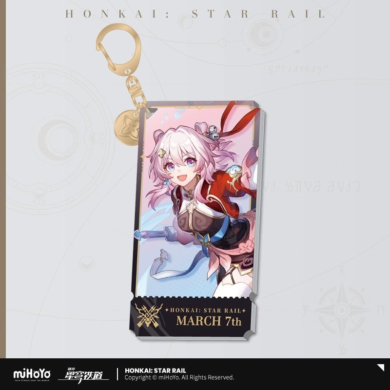 [Honkai Star Rail] Standing Design Series Acrylic Keychain – March 7th