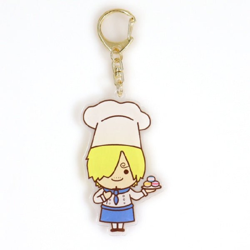 [One Piece] Sanji no Oyatsu Pastry Chef Keychain- Sanji (Macaron)