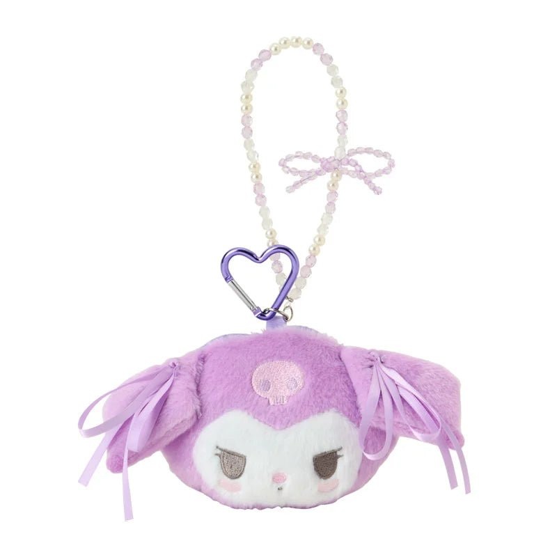 [Sanrio] Face Shaped Mini Pouch – Kuromi