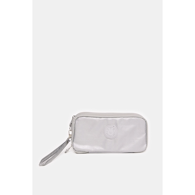 Women Grey Multi Compartment Travel Pouch