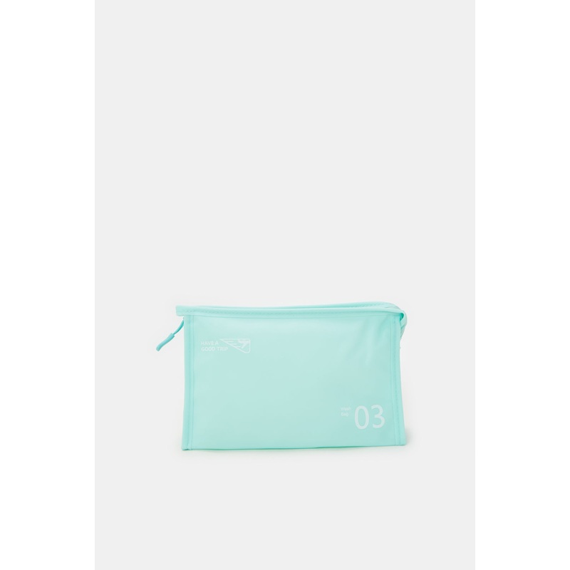 Women Mint Printed Pouch
