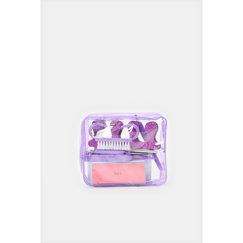 Women Purple Manicure Set (9 Piece)