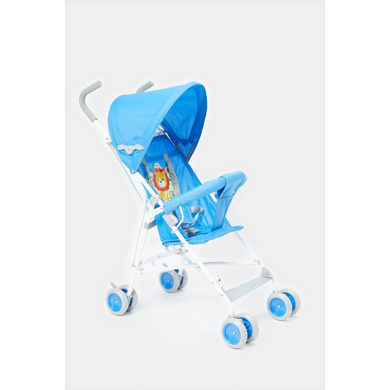 Blue Lion Baby Buggy With Round Canopy