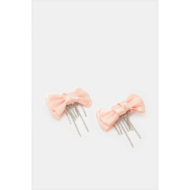 Girls Pink Hair Clip Set (Pack of 2)