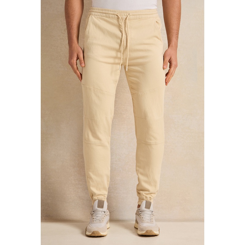 Men Cream Denim Joggers|Small|Medium|Large|X-Large|XX-Large