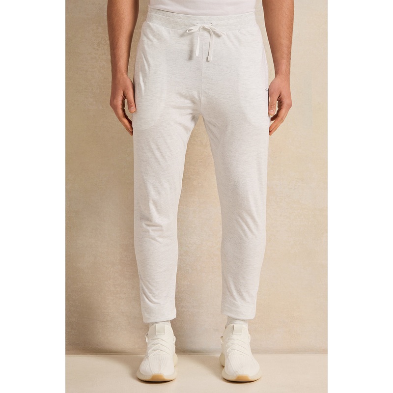 Men Ecru Printed Pyjama Bottom
