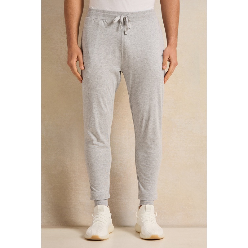 Men Grey Printed Pyjama Bottom