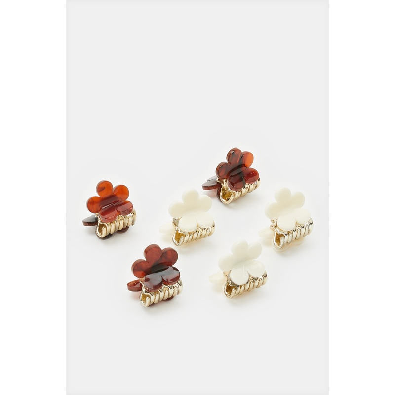 Women Assorted Hair Claw Set (6 Piece)