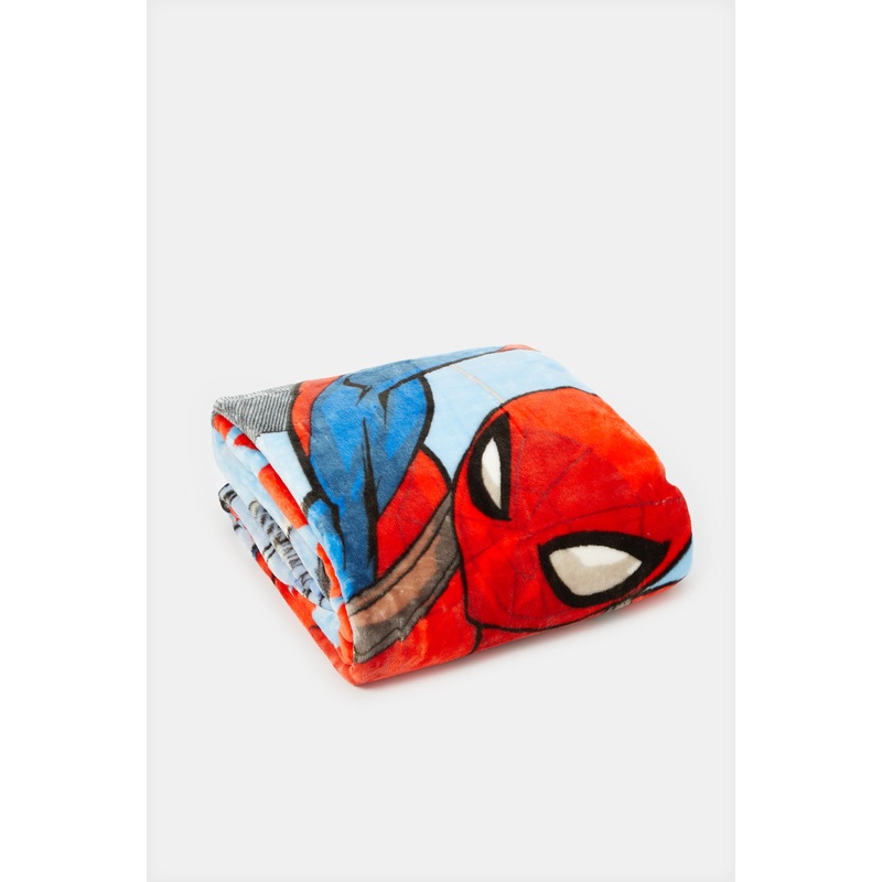 Blue Spiderman Kids Blanket