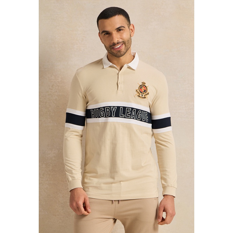 Men Beige Casual Polo t-shirt|Small|Medium|Large|X-Large|XX-Large