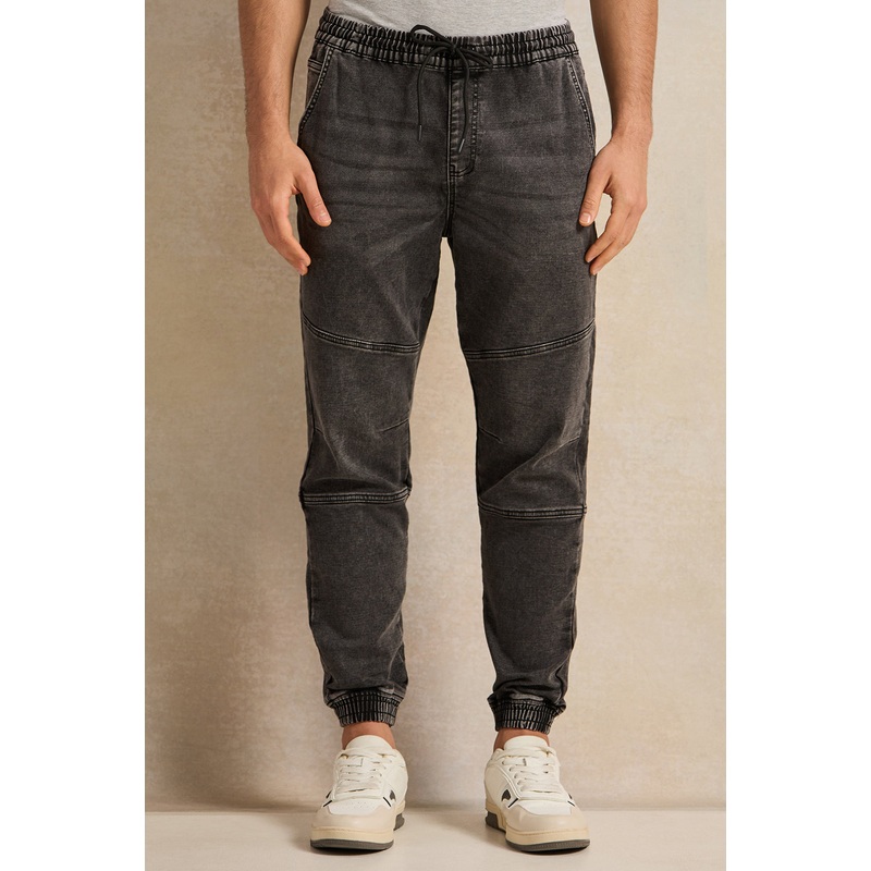 Men Black Denim Joggers|Small|Medium|Large|X-Large|XX-Large