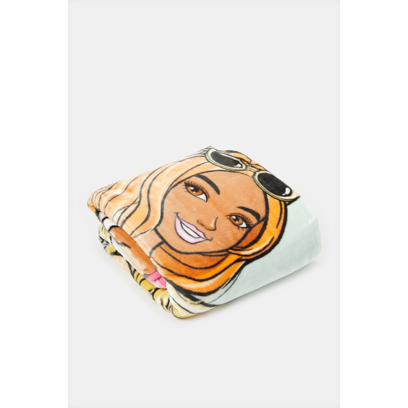 Pink Barbie Kids Blanket