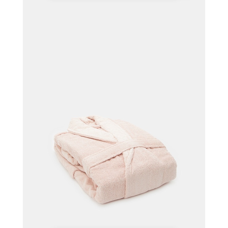 Pink Shawl Bathrobe