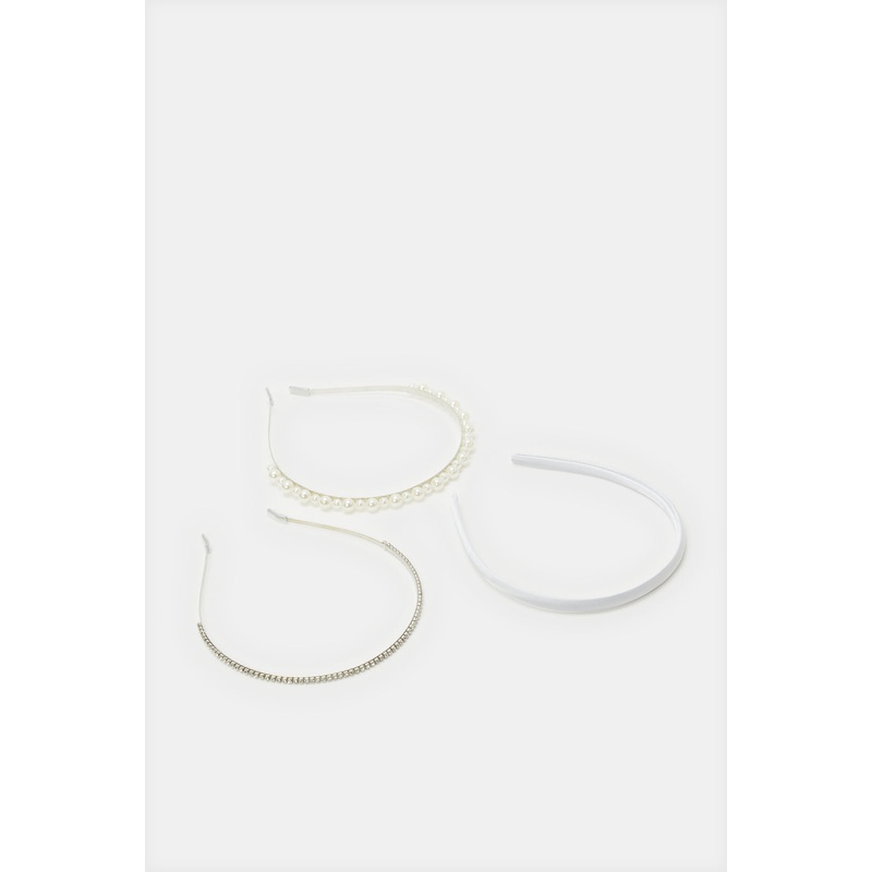 Women Assorted Embellished Headband Set (3 Piece)