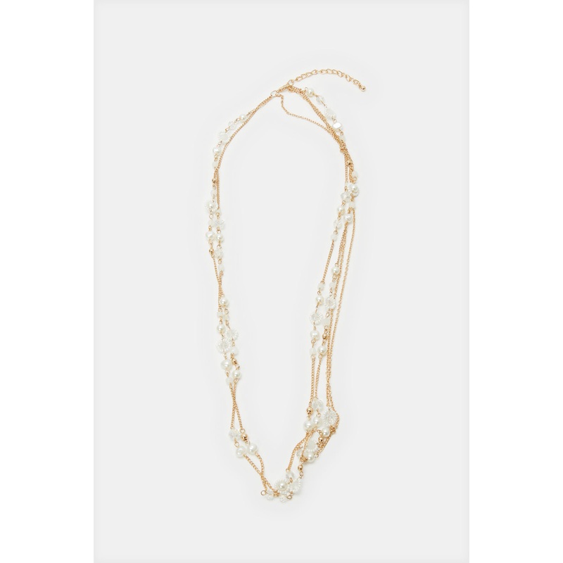 Women Gold Embellished Necklace