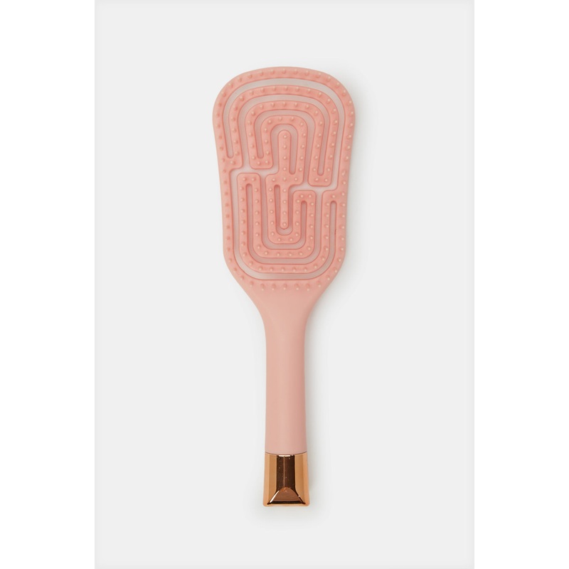 Women Pink Wet Hair Brush