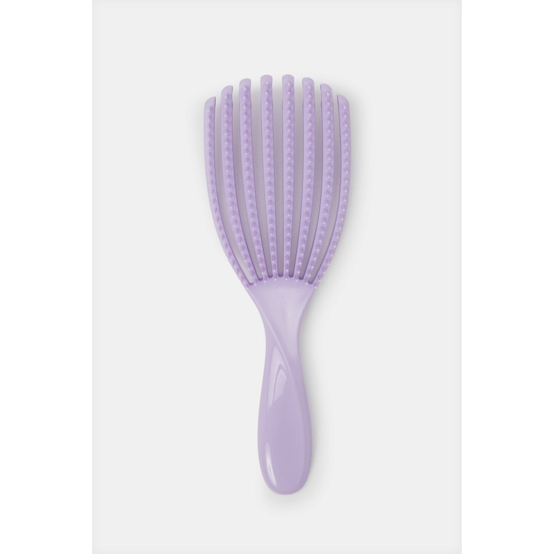 Women Purple Wet Hair Brush