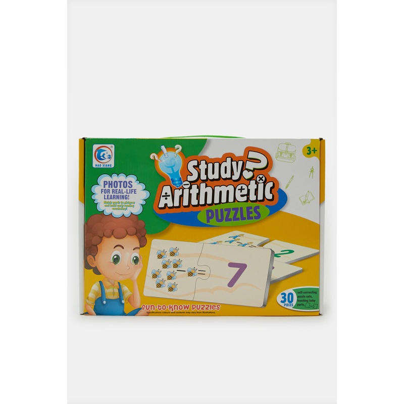Assorted  Study Arithmetic Puzzle Set (30 Pieces)