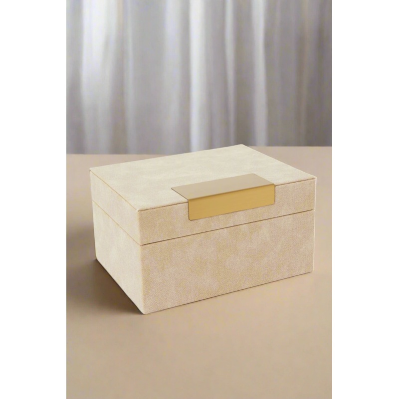 Beige Texture Fashion Box (M)