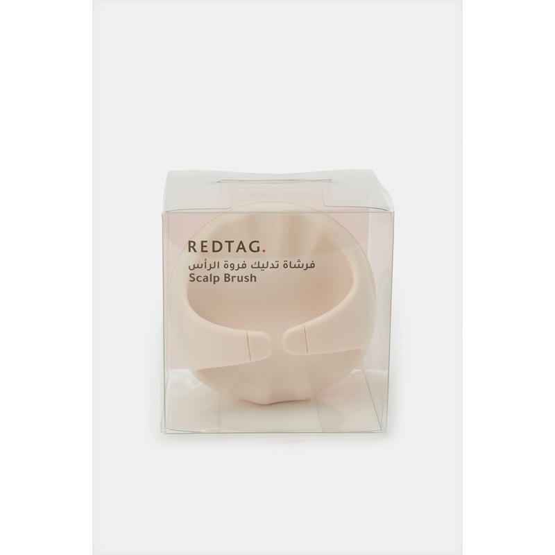 Women Beige Scalp Massager