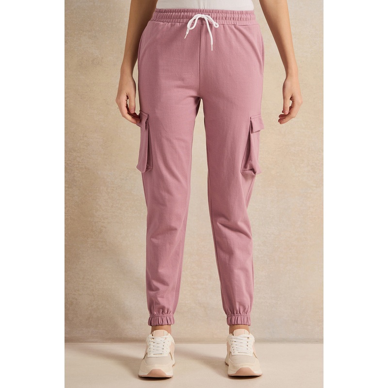 Women Pink Active Cargo Pants|UK8|UK10|UK12|UK14|UK16