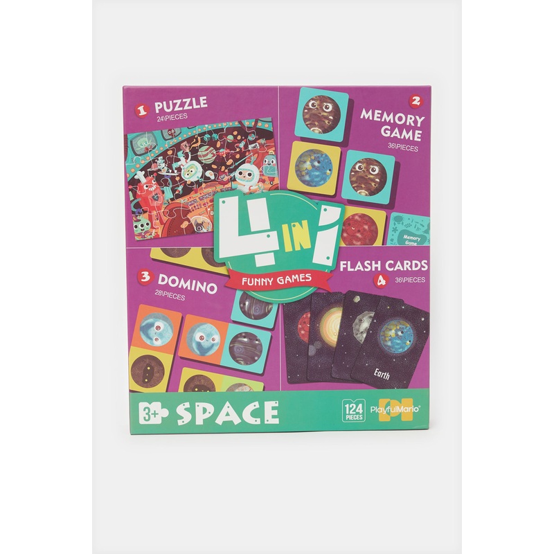 Assorted Intelligence Puzzle And Memory Game Toy
