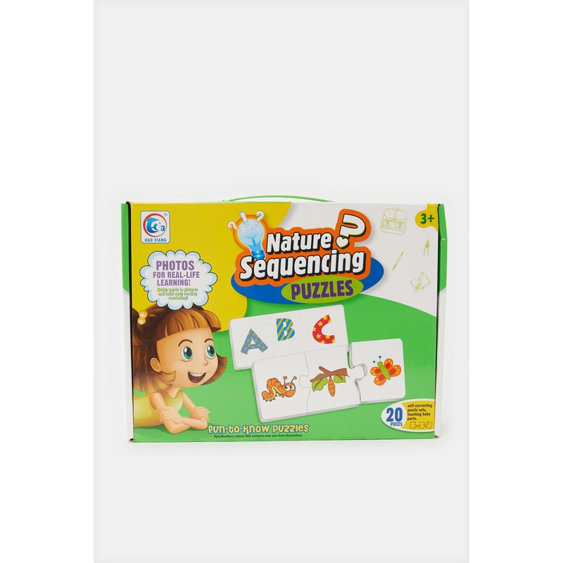 Assorted Nature Sequencing Puzzle Set (20 Piece)