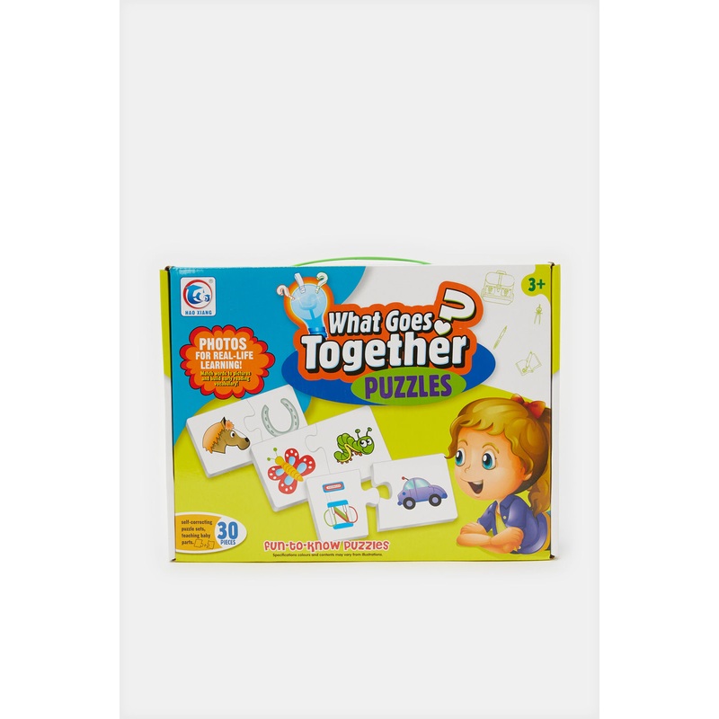 Assorted What Goes Together Puzzle Set (30 Piece)