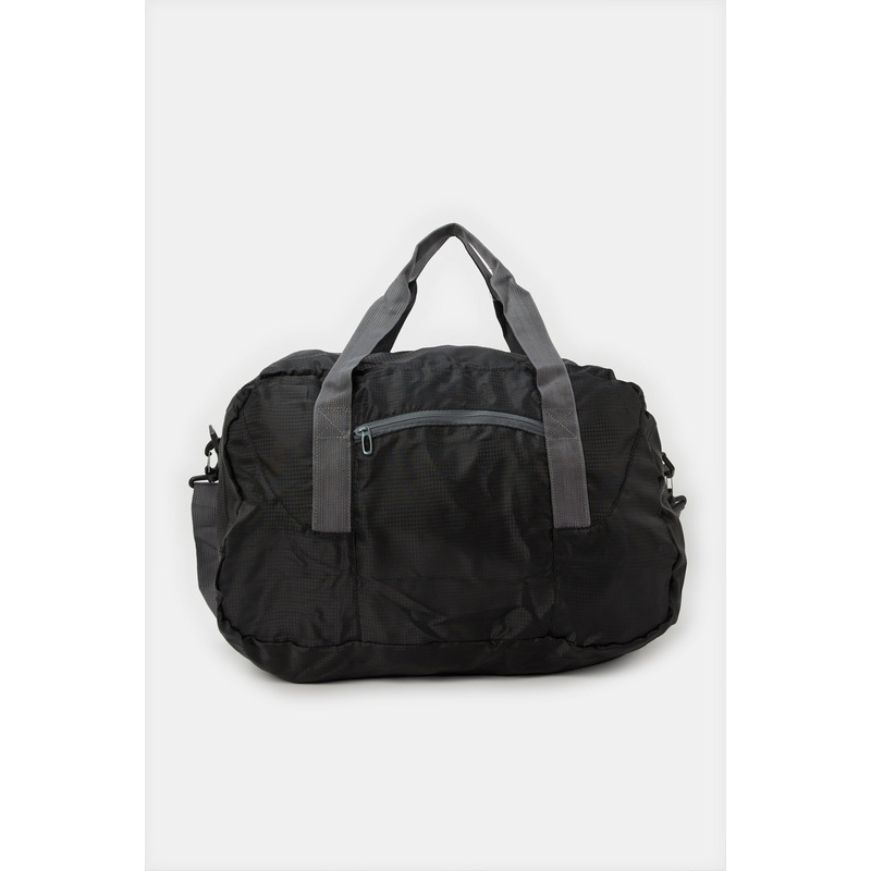 Black Expandeable Duffle Bag