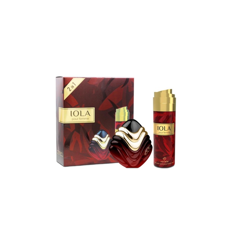 Giftset Iola Pour Femme 95 Ml Deo 200 Ml