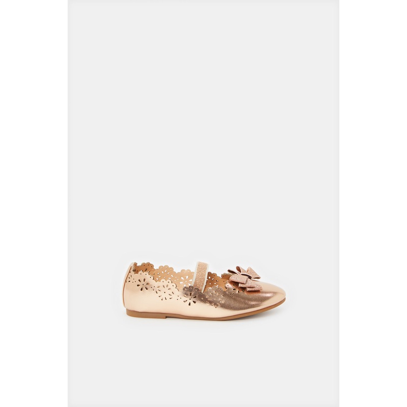 Girls Pink Embellished Ballerina