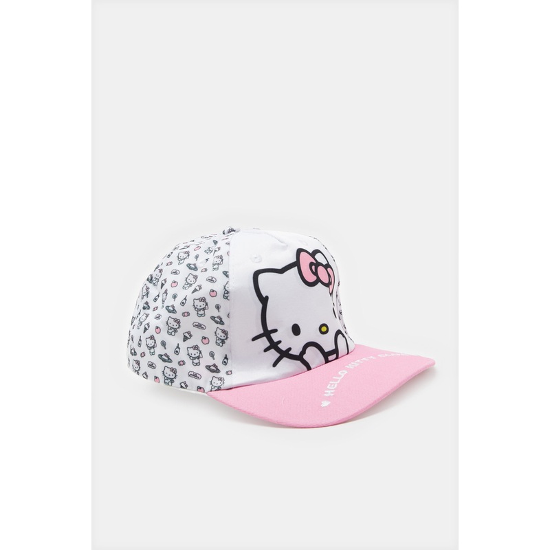 Girls Pink Hello Kitty Cap