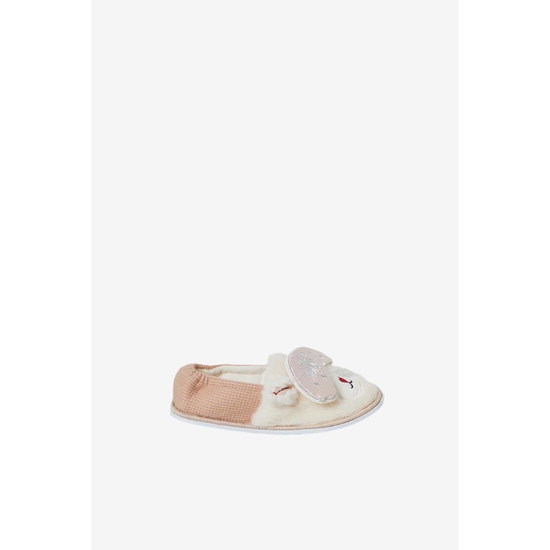 Senior Girls Beige Slipper|Small|Medium|Large