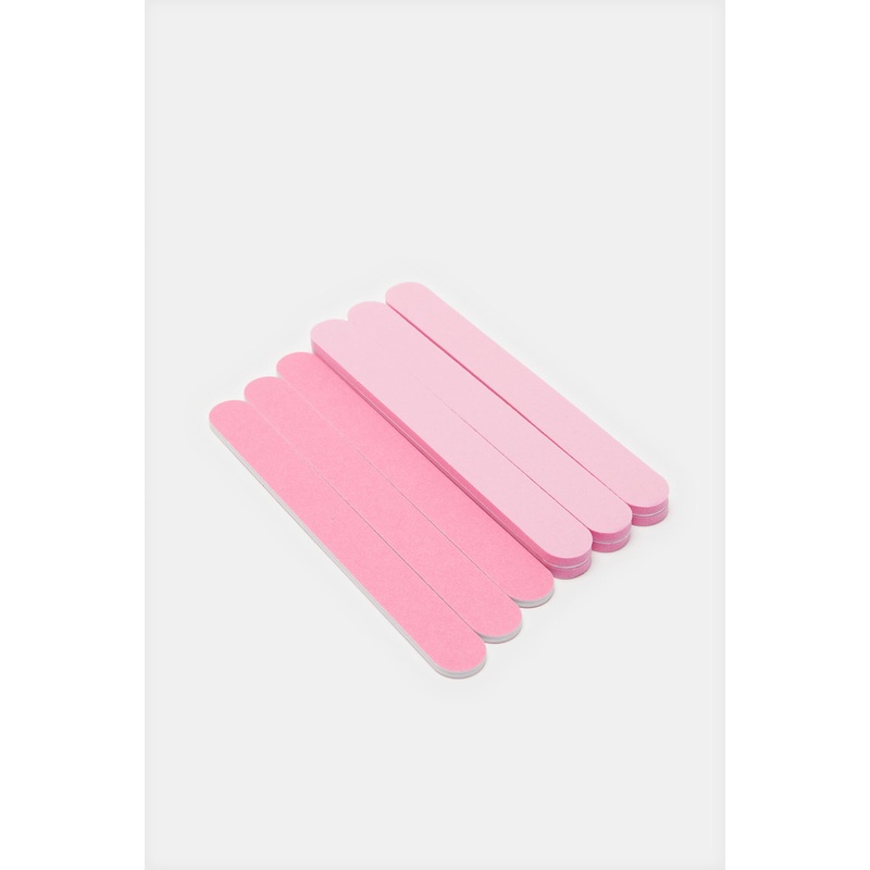 Women Pink Nail Filer Set (Pack of 6)