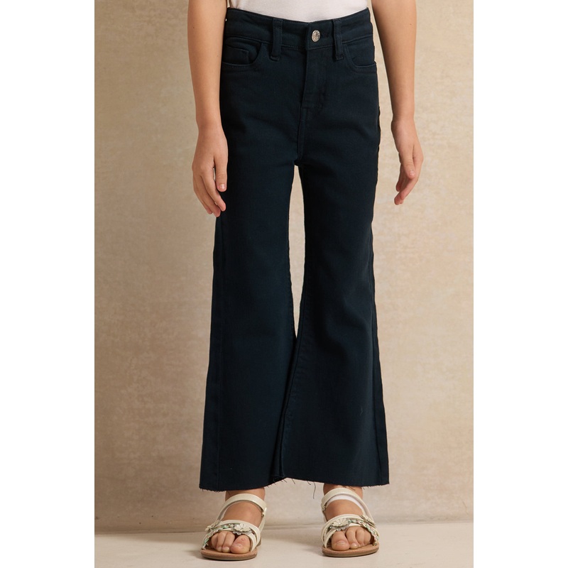 Girls Black Flared Fit Jeans|2-3 Years|3-4 Years|4-5 Years|5-6 Years|6-7 Years|7-8 Years