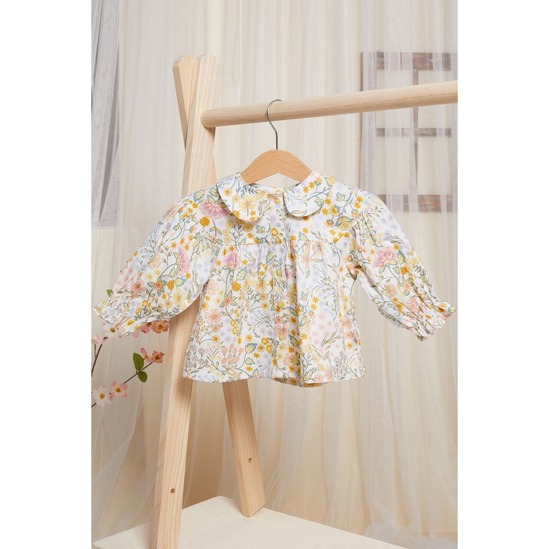 Infant Girls Ivory Top|3-6 Months|6-12 Months|12-18 Months|18-24 Months