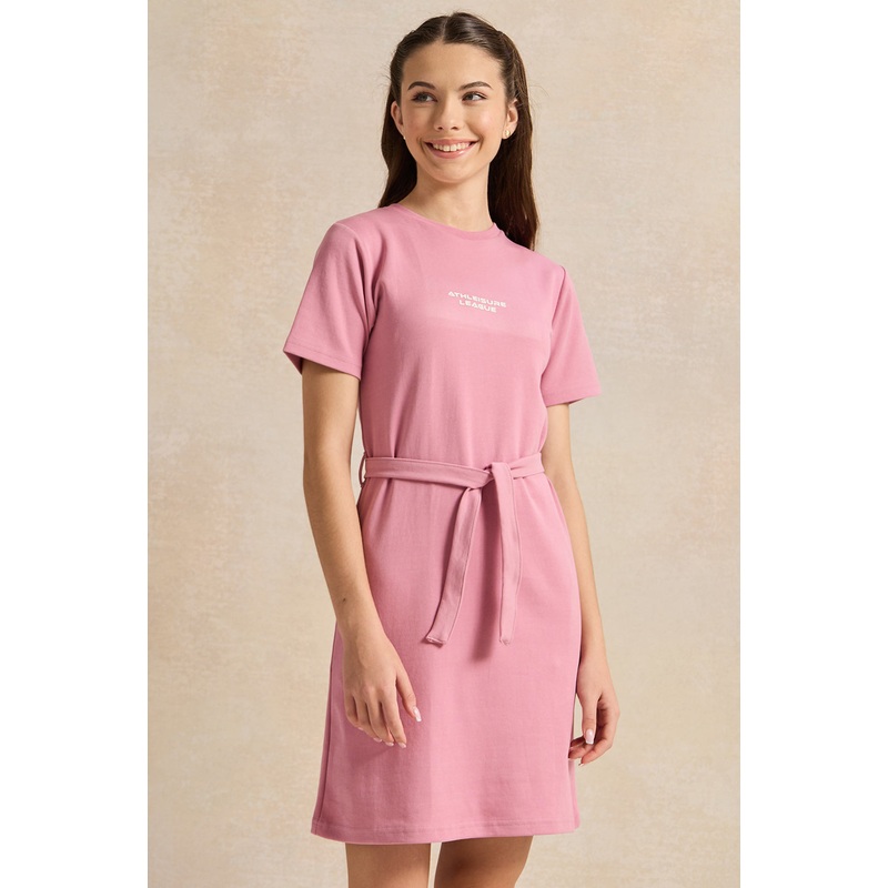 Senior Girls Pink Dress|8-9 Yrs (S)|9-10 Yrs (M)|11-12 Yrs (L)|13-14 Yrs (XL)|15-16 Yrs (XXL)