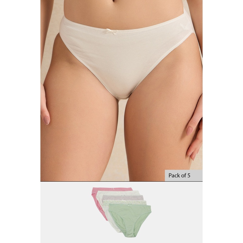 Women Assorted Highleg Brief Set (Pack of 5)